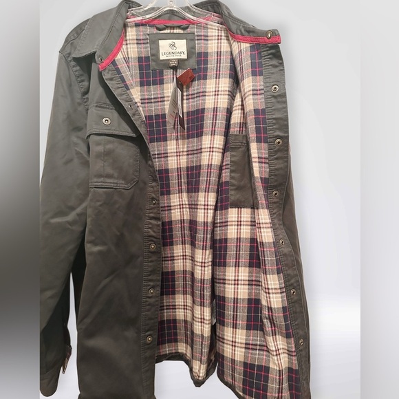 NWT Legendary White Tails Men’s Journeyman Jacket Navy Blue Size 1(LG)  1 (MD) - Picture 8 of 8